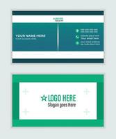 Medical Business Card Vector Design Template and Healthcare Services