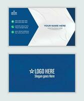 Medical Business Card Vector Design Template and Healthcare Services