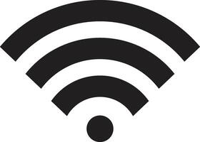 inalámbrico y Wifi icono. Wifi señal símbolo. Internet conexión. remoto Internet acceso recopilación. vector