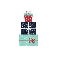 Christmas gifts 10 vector