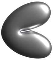 hologramme alphabet majuscule c png