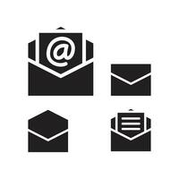 Phone message for corporation sign. mailbox or newsletter receive information for web and business design. Solid icon, mail envelope icon vector. Vector illustration. Design on white background. EPS10