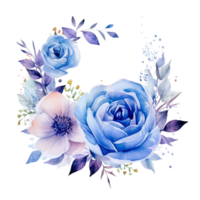 Watercolor Floral Flower Design, Watercolor Flower Arrangements Florals,  Watercolor Flower Design, Flower Sublimation Floral Clipart, Wedding  Decoration, AI Generated 24583885 PNG