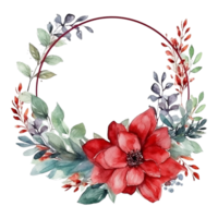 Aquarell Blumen- Blume Design, Aquarell Blume Vereinbarungen Blumen, Aquarell Blume Design, Blume Sublimation Blumen- Clip Art, Blume Strauß, Hochzeit Dekoration, ai generiert png