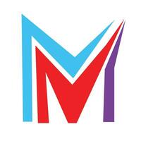 Letter MN Logo Free vector
