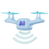 icône de drone 3d png