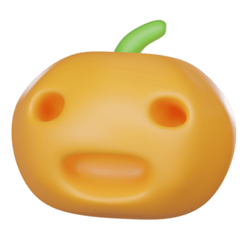 Halloween Kürbis 3d png