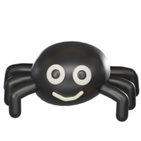 Halloween Spinne 3d png