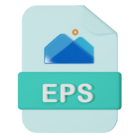 eps filename extension 3d icon png