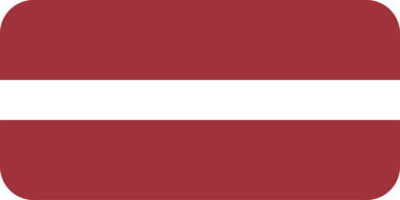 Latvian Flag of Latvia round corners png