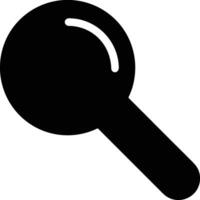 Zoom find icon symbol image vector. Illustration of the search lens design image vector