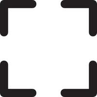 Zoom find icon symbol image vector. Illustration of the search lens design image vector