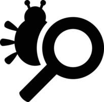 Zoom find icon symbol image vector. Illustration of the search lens design image vector