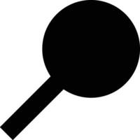 Zoom find icon symbol image vector. Illustration of the search lens design image vector