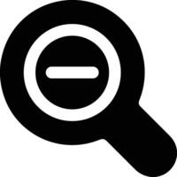 Zoom find icon symbol image vector. Illustration of the search lens design image vector