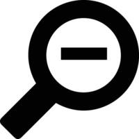 Zoom find icon symbol image vector. Illustration of the search lens design image vector