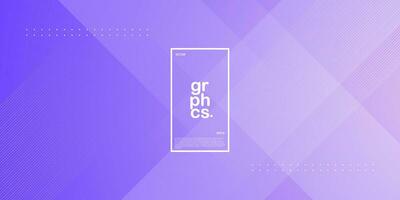 Abstract geometric purple background with lines and shadow. Purple modern design on bright white overlay background for poster, banner and business card . Eps10 vector