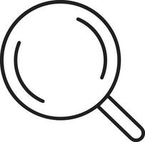 Zoom find icon symbol image vector. Illustration of the search lens design image vector