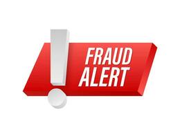 Fraud alert. Security Audit, Virus Scanning, Cleaning, Eliminating Malware, Ransomware Vector stock illustration