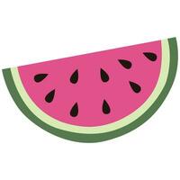 Watermelon fruit vector design, watermelon vector design.