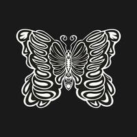 Javanese butterfly icon vector image illustration