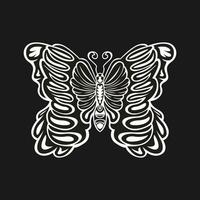 Javanese butterfly icon vector image illustration