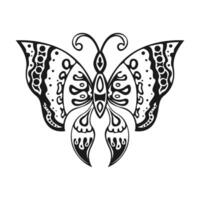 Javanese butterfly icon vector image illustration