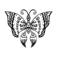 Javanese butterfly icon vector image illustration