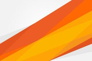 Abstract orange background . flat geometric gradation style vector