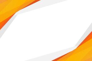 Abstract orange background . flat geometric gradation style vector