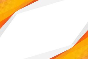 Abstract orange background . flat geometric gradation style vector