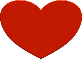 icono de corazon rojo png