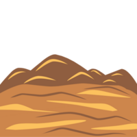 zand duinen in woestijn png
