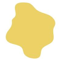 abstract gold blobs for background vector