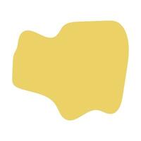 abstract gold blobs for background vector