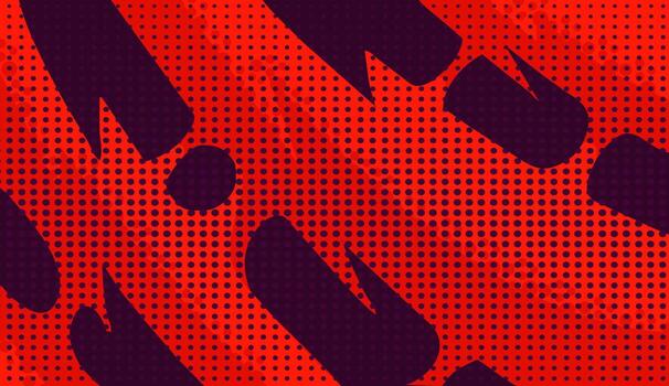 rojo resumen antecedentes. con un punto textura adecuado para Deportes o juego de azar antecedentes vector