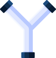 Pipe segment with flange png