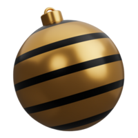 bola de adorno de navidad png