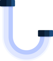 Pipe segment with flange png