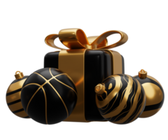 basketbal bal Kerstmis geschenk png