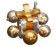 bowling ball christmas gift png