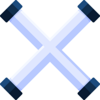 Pipe segment with flange png