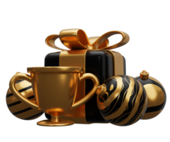 trofeo taza Navidad regalo png