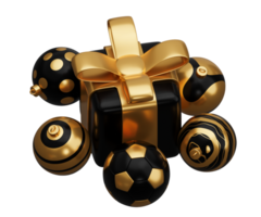 calcio palla Natale regalo png