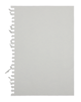 blanco Nota papel en transparente antecedentes png archivo