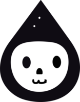 Halloween dekorativ Elemente png