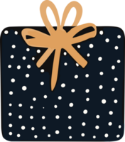 Elegant gift box with a bow, perfect for special occasions. png