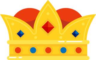 gyllene kunglig krona. png