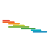 Sammlung von Infografik-Diagrammvorlagen png