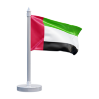 förenad arab emirates nationell flagga uppsättning illustration png